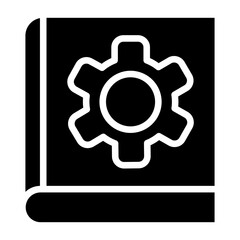 Vector Design Management Learning Icon Style