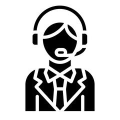 Vector Design Customer Service Icon Style