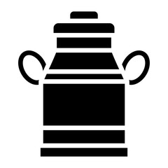 Vector Design Milk Tank Icon Style