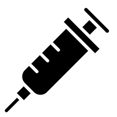 Vector Design Syringe Icon Style