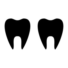 Vector Design Teeth Icon Style