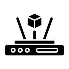 Hologram Icon Style