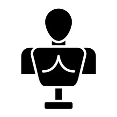Obraz premium Sculpture Icon Style