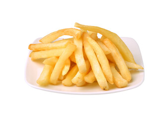 French fries on transparent png