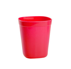 red plastic cup isolated on transparent png