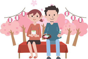 春の桜　お花見