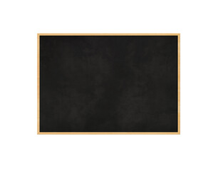 Traditional black board isolated on a white background