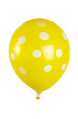 polka dot balloons isolated
