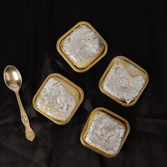 Traditional Indian Bengali Sweets Chum Chum 