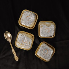 Traditional Indian Bengali Sweets Chum Chum 