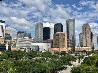Houston city skyline