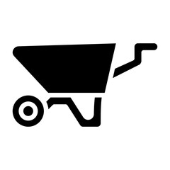 Vector Design Wheelbarrow Icon Style