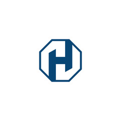 h logo h icon oval corners simple h logo