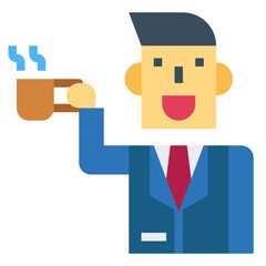 drink flat icon style
