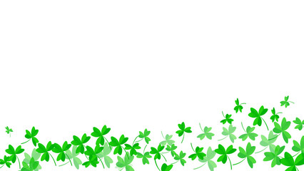 St Patrick's day clover leaf png design illustration 