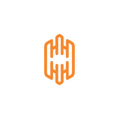 Obraz premium simple symbol clothing industry simple logo for textile use