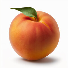 Isolated peach