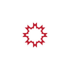 simple symbol clothing industry simple logo for textile use