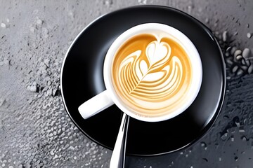 Cappuccino latte Art Mug