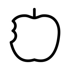 apple icon or logo isolated sign symbol vector illustration - high quality black style vector icons
