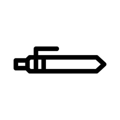 ballpoint icon or logo isolated sign symbol vector illustration - high quality black style vector icons
