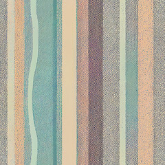 Seamless abstract geometric shapes pattern with pastel colors. AI Generative Art.