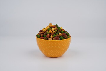 Chatpata Chana In White Bowl