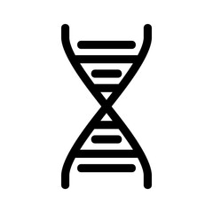 dna icon or logo isolated sign symbol vector illustration - high quality black style vector icons
