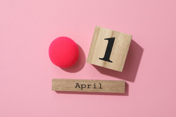 Concept of Happy 1 april Fools day