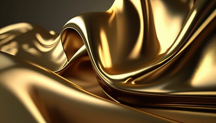 background with gold generative AI
