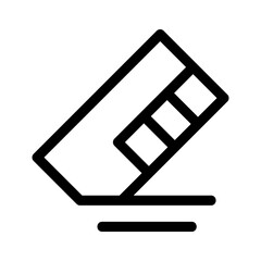 eraser icon or logo isolated sign symbol vector illustration - high quality black style vector icons
