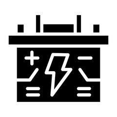 Vector Design Accumulator Icon Style