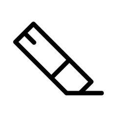 eraser icon or logo isolated sign symbol vector illustration - high quality black style vector icons
