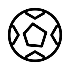 football icon or logo isolated sign symbol vector illustration - high quality black style vector icons
