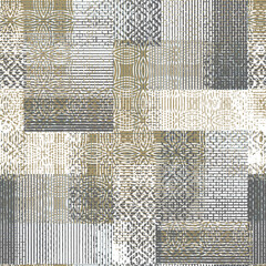 abstract geometric seamless vector pattern design fabric trend for women's wear fabrics - woven, knitted or jacquard fibres, yarns, constructions, patterns, finishes, woven