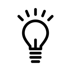 idea icon or logo isolated sign symbol vector illustration - high quality black style vector icons
