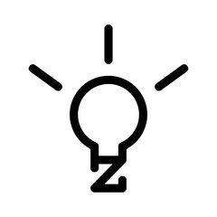 idea icon or logo isolated sign symbol vector illustration - high quality black style vector icons
