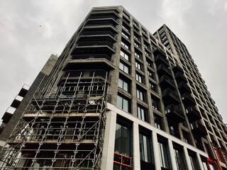 office building in the city