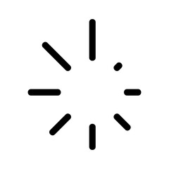 loader icon or logo isolated sign symbol vector illustration - high quality black style vector icons
