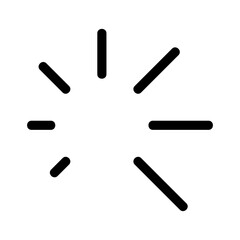 loader icon or logo isolated sign symbol vector illustration - high quality black style vector icons
