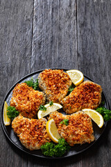 baked in oven panko breaded pork chops on bone