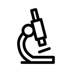 microscope icon or logo isolated sign symbol vector illustration - high quality black style vector icons
