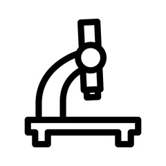 microscope icon or logo isolated sign symbol vector illustration - high quality black style vector icons
