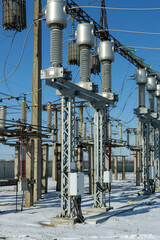 transformers with gas protection - electrical substation equipment,