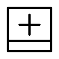 Obraz premium plus icon or logo isolated sign symbol vector illustration - high quality black style vector icons 