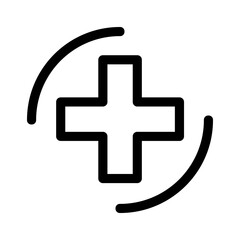 plus icon or logo isolated sign symbol vector illustration - high quality black style vector icons
