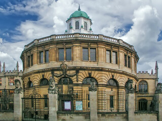 Fototapeta na wymiar Sheldonian Theatre, Oxford, England