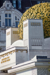 Secession building in Vienna, Austria