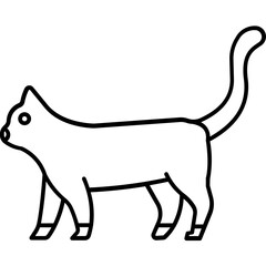 cat Vector icon which can easily modify or edit


