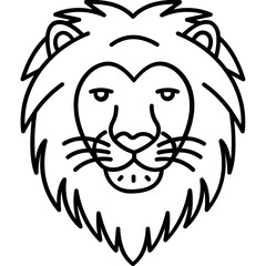 panthera tigris Vector icon which can easily modify or edit


